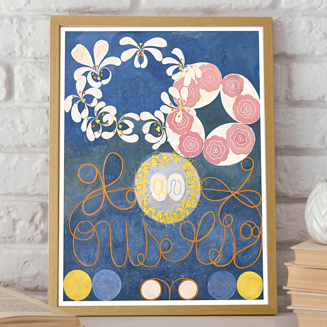 Hilma Af Klint-Inspired Abstract Art Wall Print - Image 2
