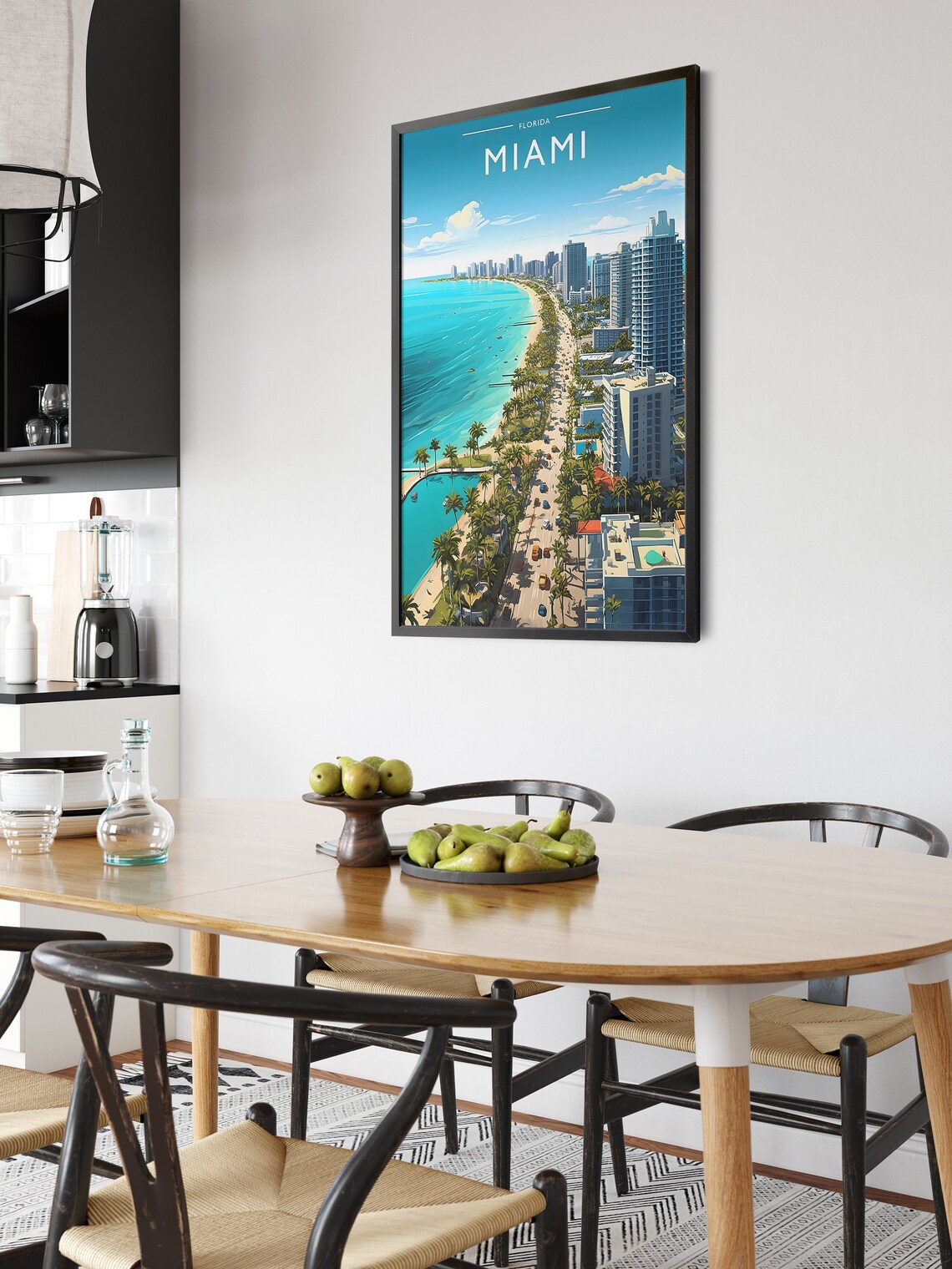 Miami Travel Poster, Florida Travel Wall Art - Image 6