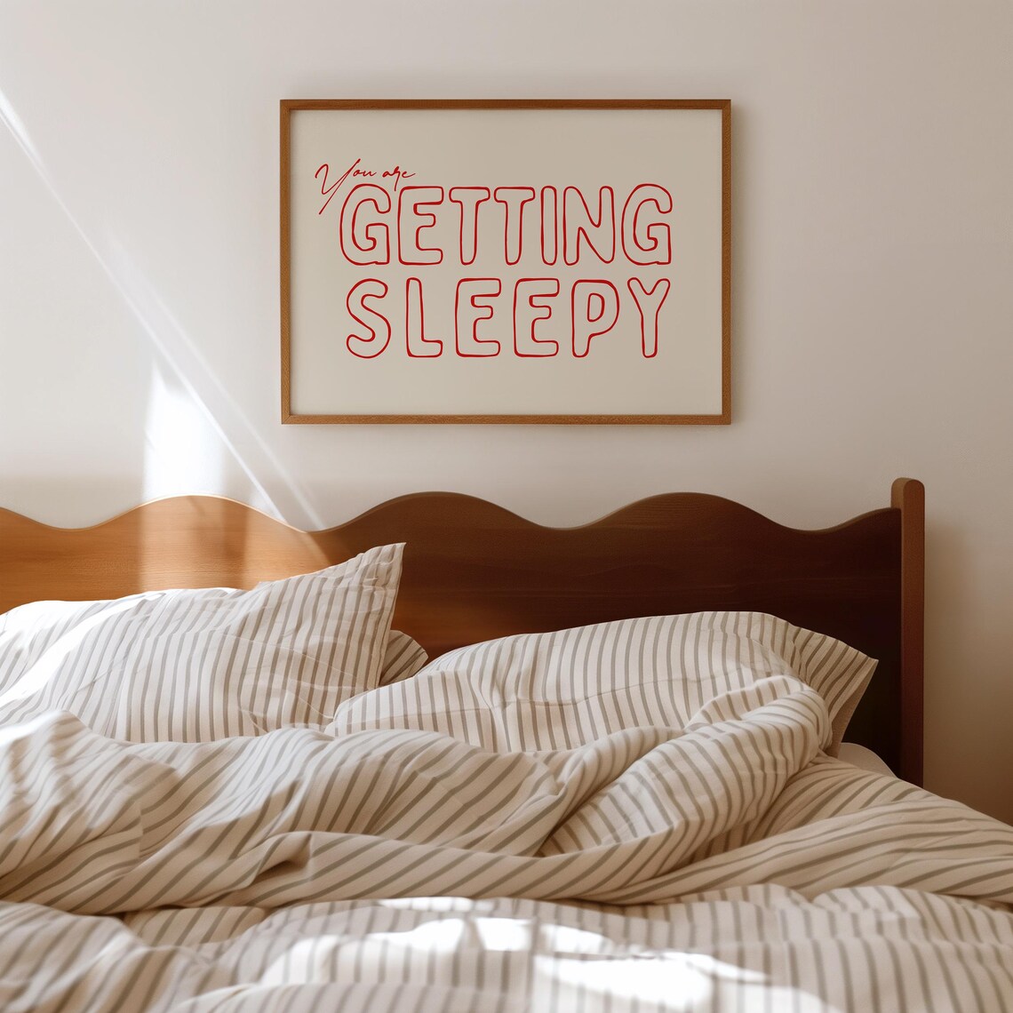 You Are Getting Sleepy Bedroom Wall Art Poster - Image 3