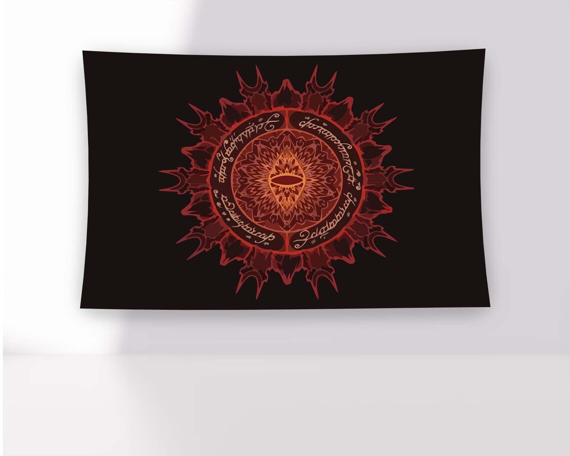 Lord Of Rings Tapestry Wall Decor For Kids Room - Image 2
