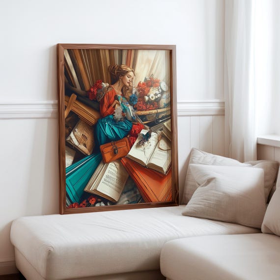 Audrey Flack Inspired Art Photorealism Poster Elegant Wall Art Surrealism Inspired Poster Unique Gift Idea Geometric Abstraction