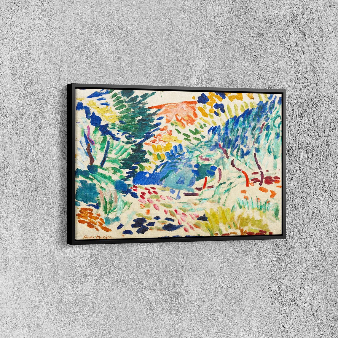 Henri Matisse Landscape at Collioure Fauvist Painting Poster - Image 7