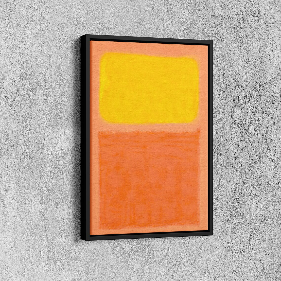 Mark Rothko Yellow And Orange Mark Rothko Paintings Exhibition Poster Expressionism Art Rothko Reproduction Art Rothko Glass Art - Image 7