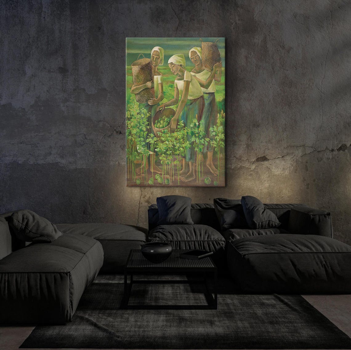 Anita Magsaysay Filipino Women Poster Philippines Art Anita Magsaysay Wall Decor Filipino Women Glass Wall Decor Extra Large Art - Image 5
