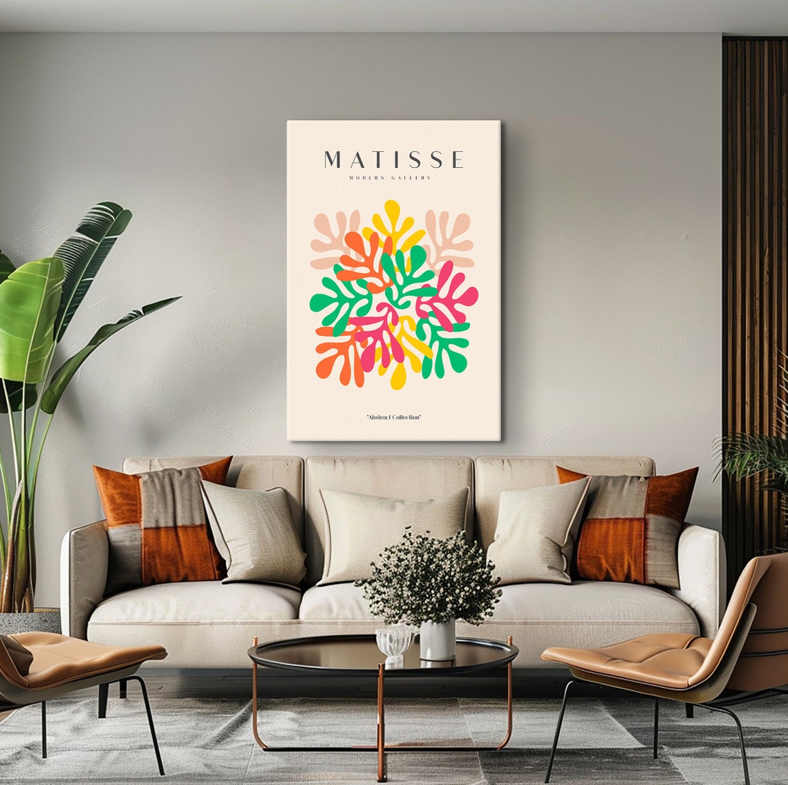 Matisse Modern Gallery Multicolor Leaves Abstract Collection Poster - Image 4