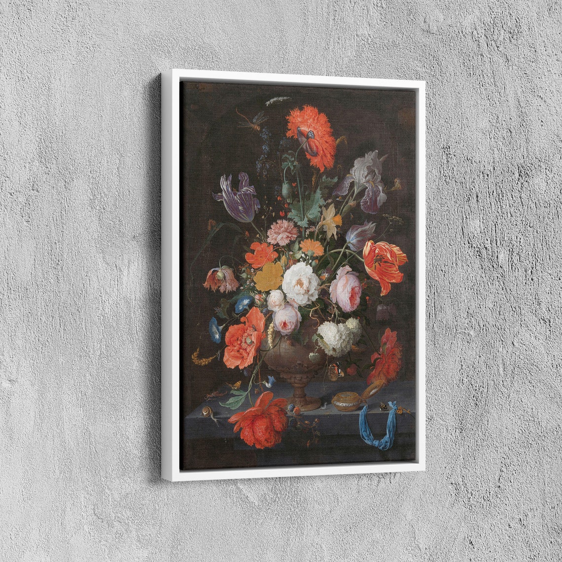 Abraham Mignon Dutch Baroque Floral Bouquet Vase Still Life Poster - Image 6