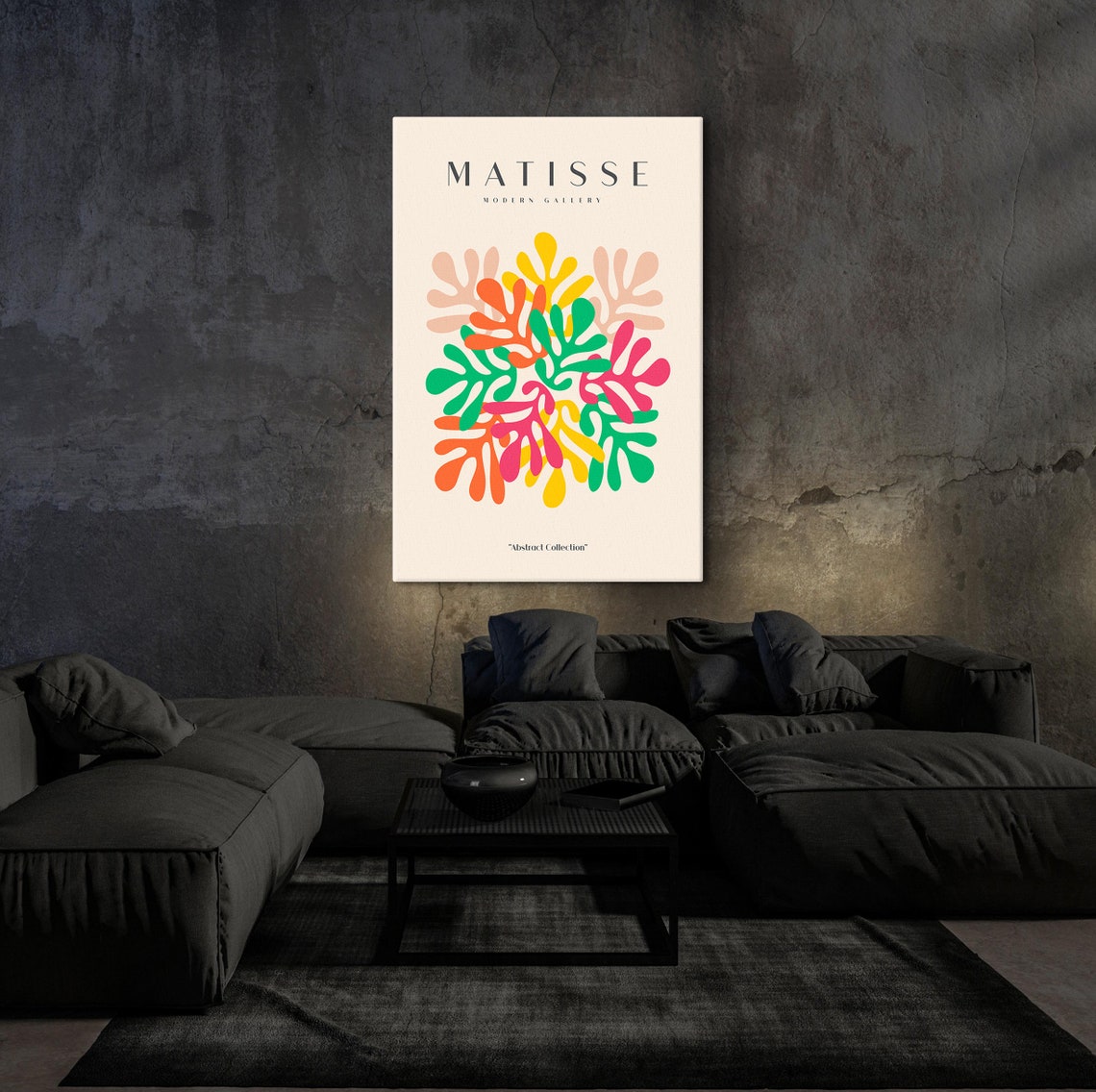 Matisse Modern Gallery Multicolor Leaves Abstract Collection Poster - Image 6
