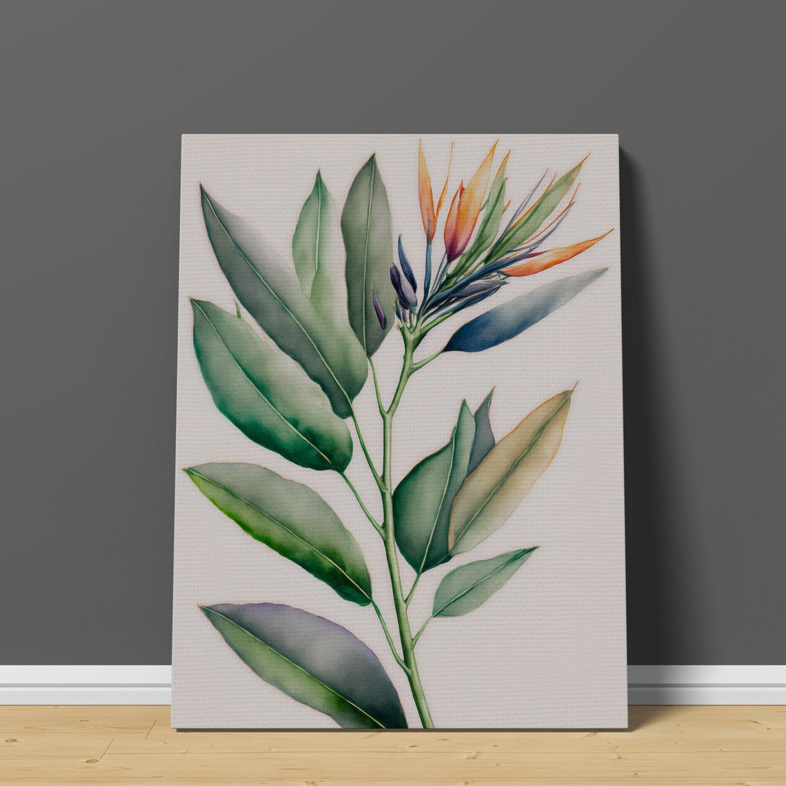 Bird Of Paradise Plant Print Bird Of Paradise Print Bird Of Paradise Flower Prints Flower Art Flower - Image 3