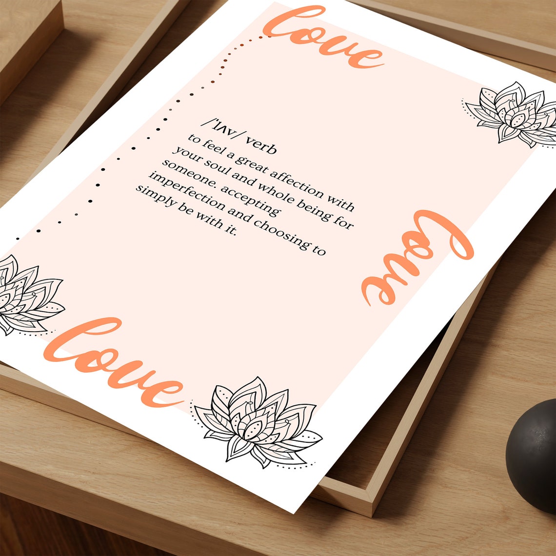 Love Dictionary Definition Modern Definition Art Print Gift For Her Instant Poster Love Definition Print Pink Lbl003 - Image 8