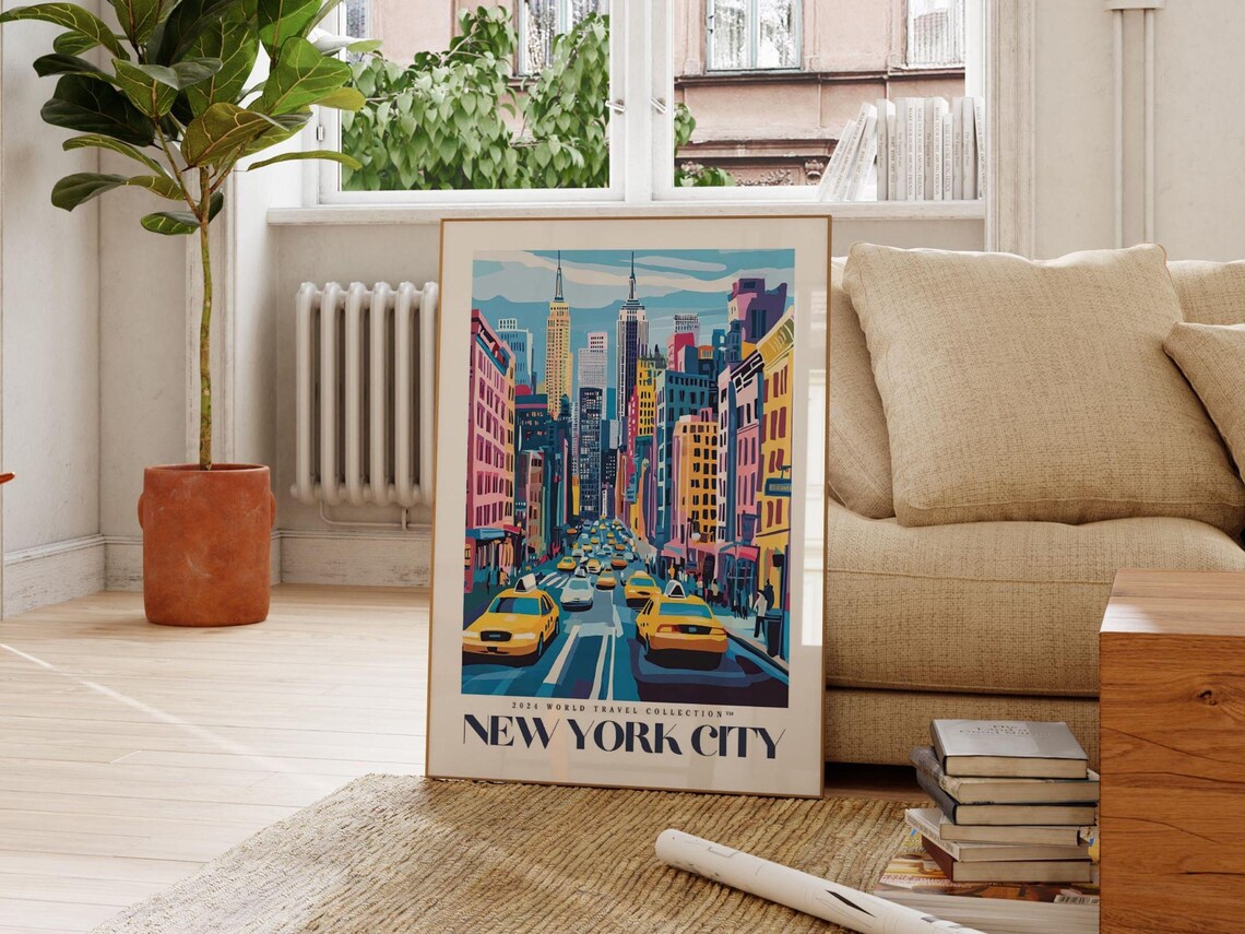 National Park Retro Travel Poster, Vintage Landscape - Image 2