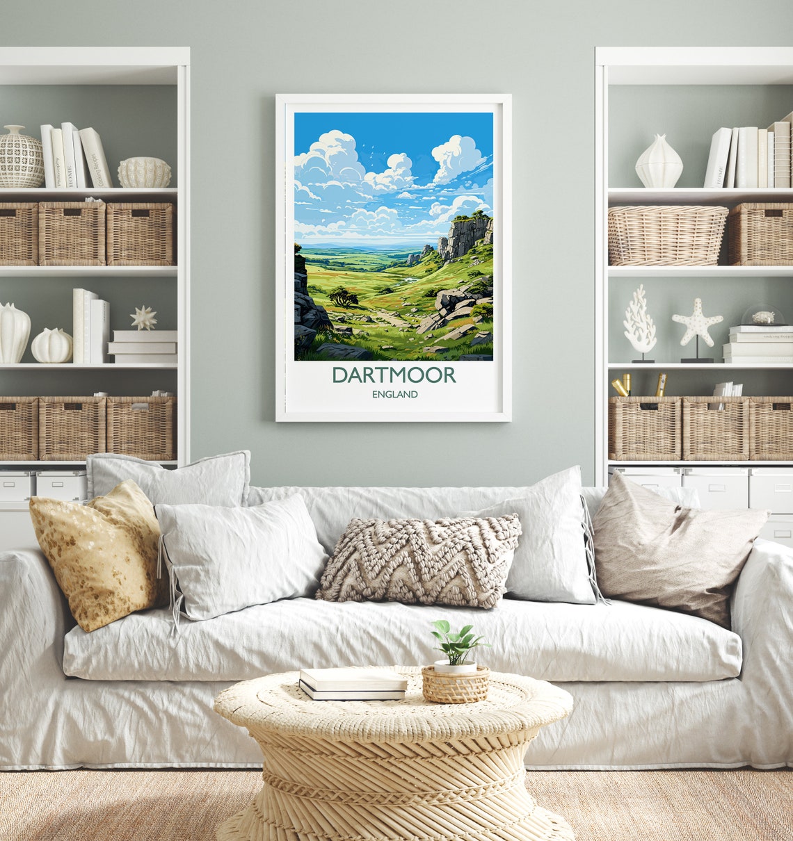 Dartmoor Art Lovers Gift Travel Poster - Image 4