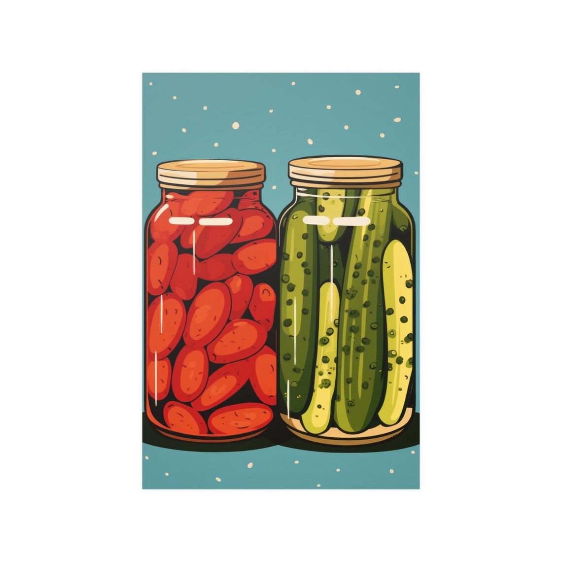 Pickles and Cucumbers, Canned Tomatoes Poster - Image 4