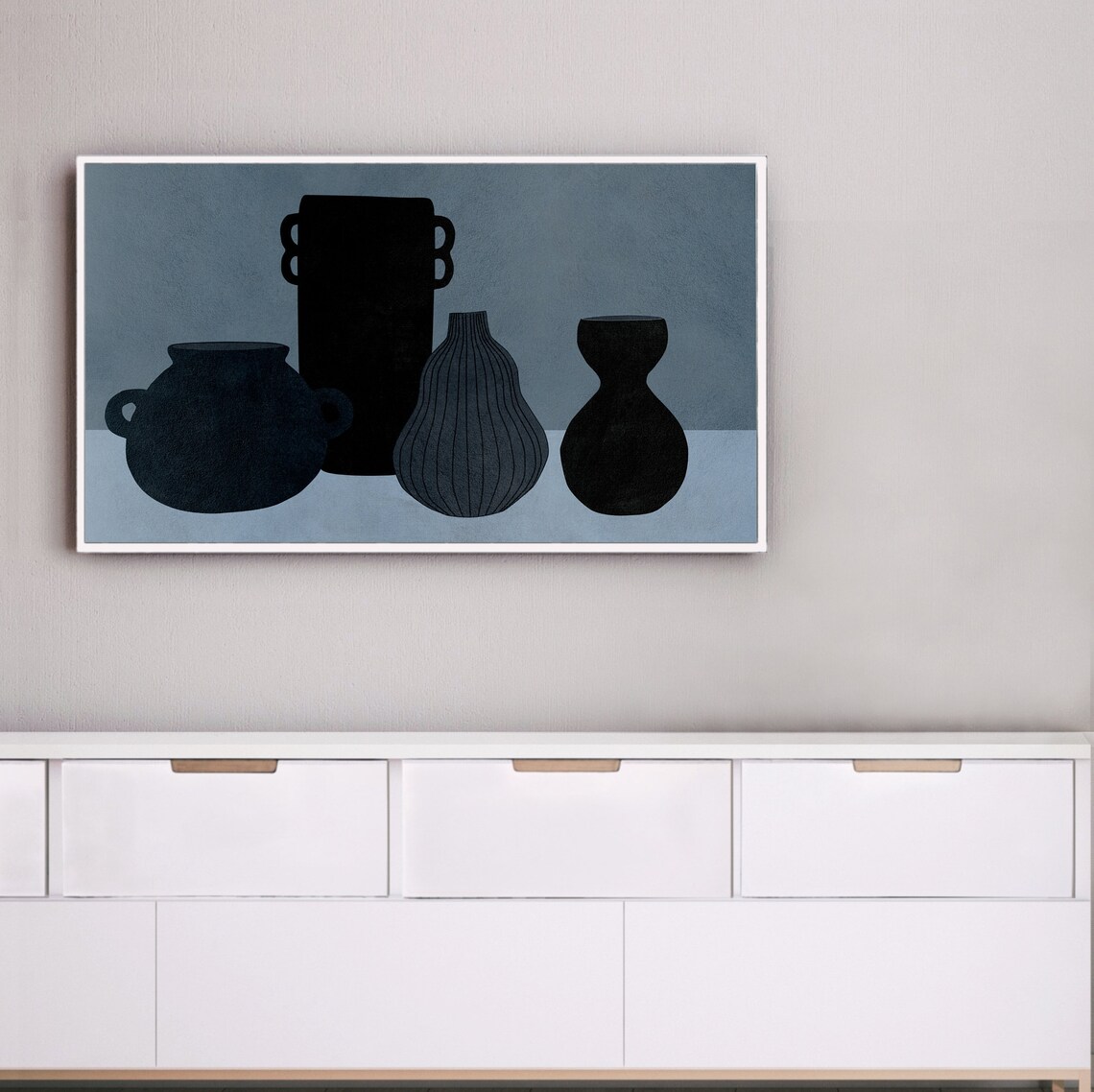 Vases Frame TV Art, Modern Contemporary Poster - Image 2