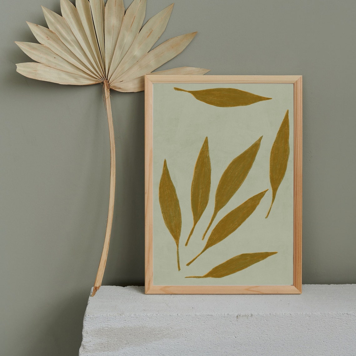Abstract Botanical - Scandi Style - Image 2