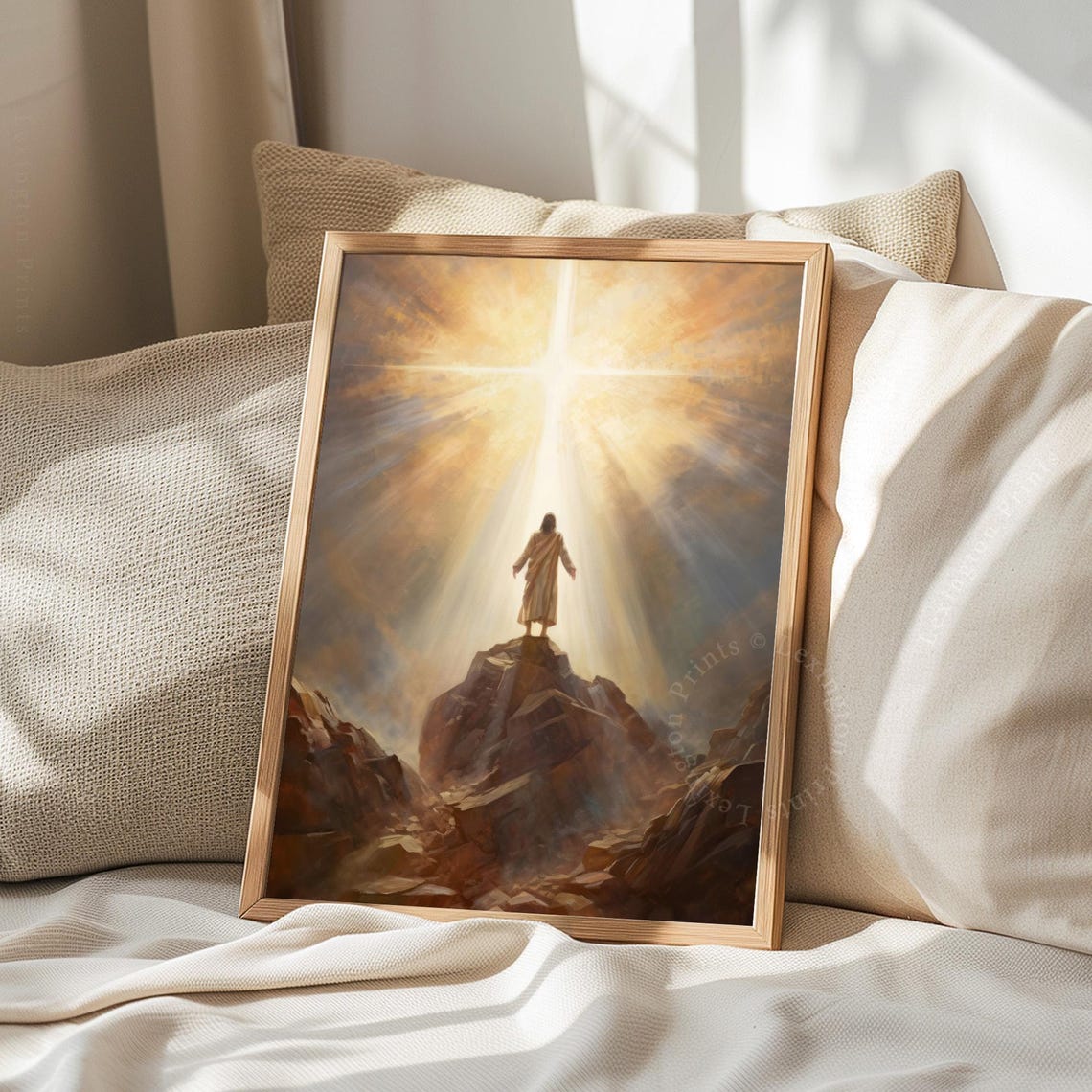 Jesus Art Christian Wall Art Christian Cross Art Art Christian Print Religious Art Oil Painting Christian Painting Bible Art 386 - Image 8