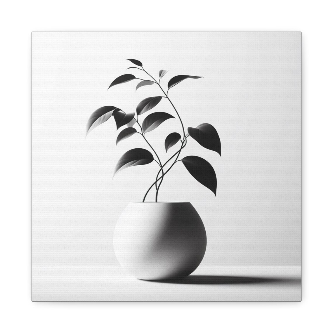 Minimalist Plant Art Print, Home Decor for Living Room - Image 2
