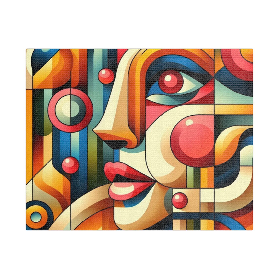 Colorful Abstract Satin Art, Modern Home Decoration - Image 3