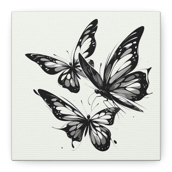 Butterfly Art, Modern Home Decoration Gift
