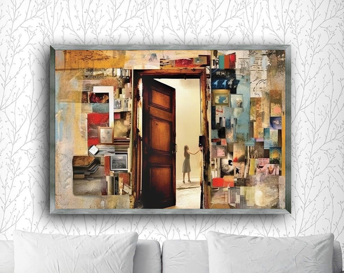 Doorway To Memories, Nostalgic Interior Design Art