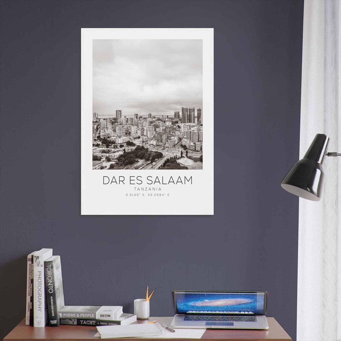 Dar Es Salaam Tanzania Minimalist Travel Poster Print - Image 3