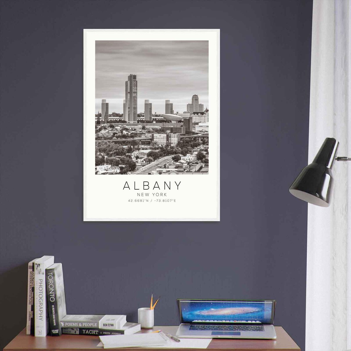 Albany Georgia Minimalist Travel Poster, Art Print - Image 3