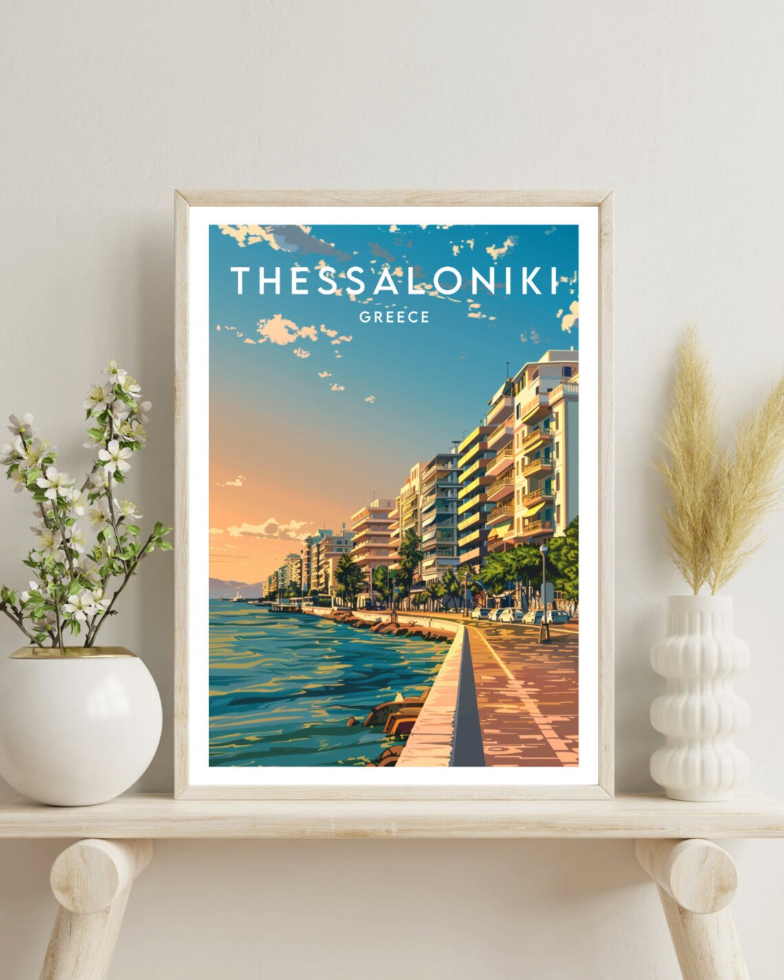 Thessaloniki Travel Poster, Greece Europe - Image 4