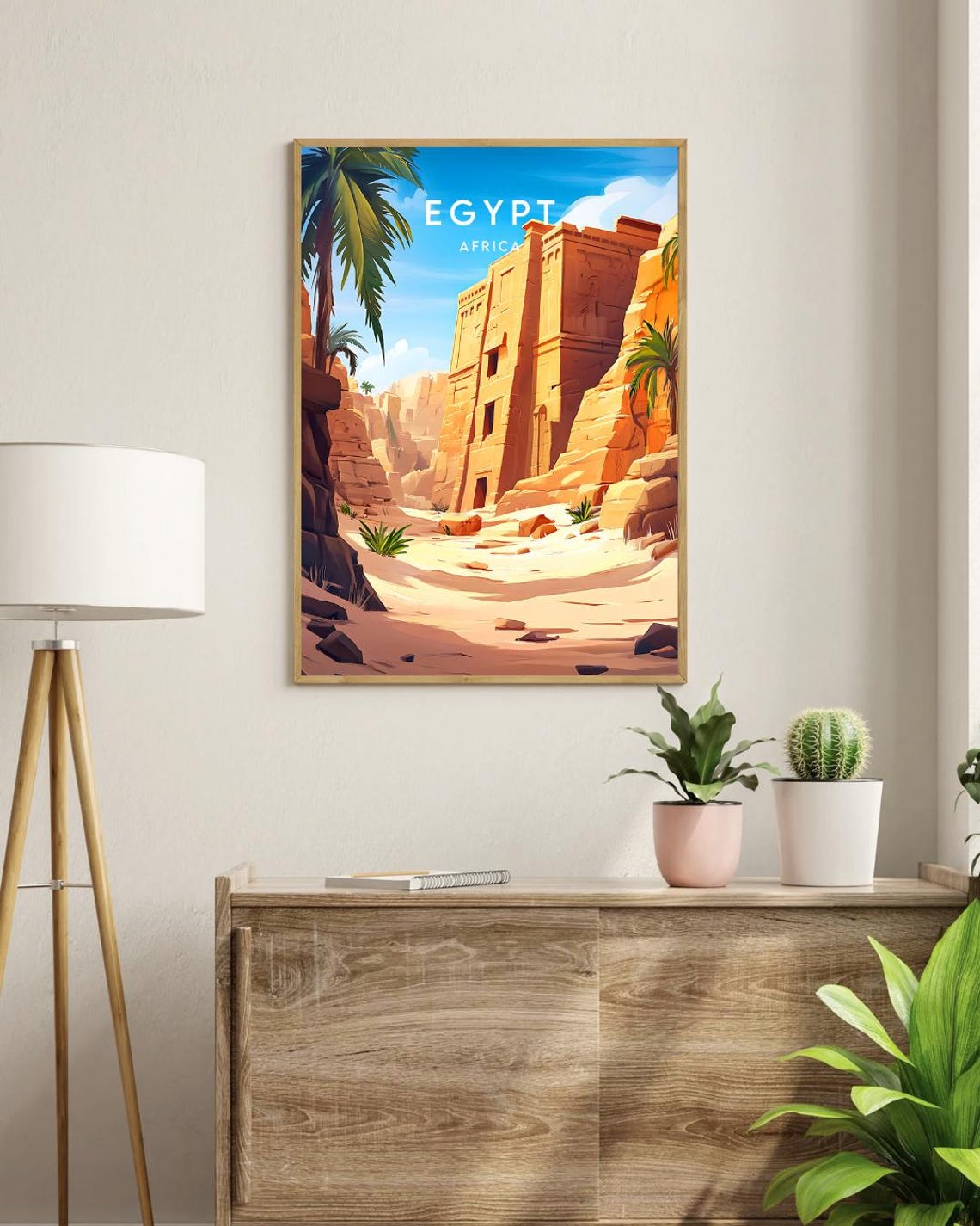 Egypt Travel Print Africa Egypt Poster Africa Poster Travel Wall Art Africa Print Egypt Wall Art Egypt Print Cairo Poster Cairo - Image 3
