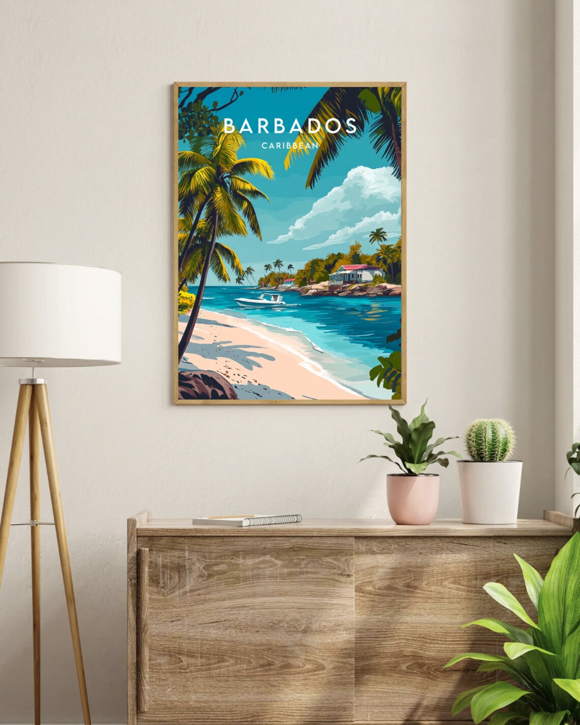 Barbados Travel Print Caribbean Art Print - Image 3