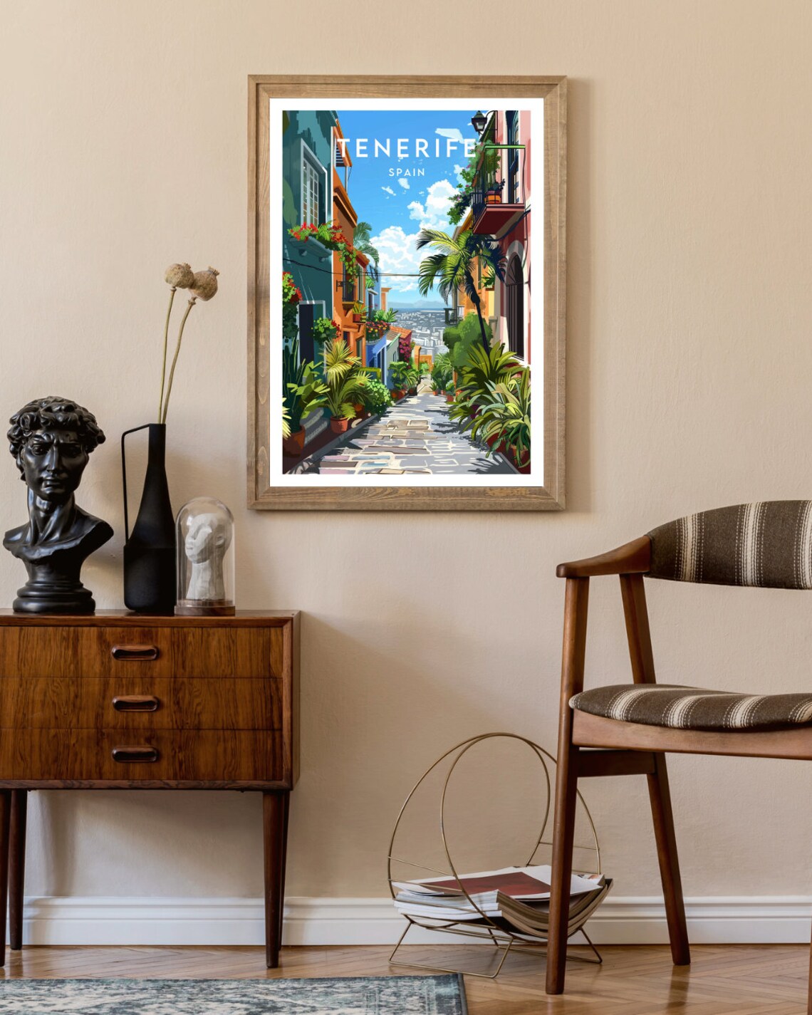Tenerife Travel Poster, Spain Europe Wall Art - Image 2