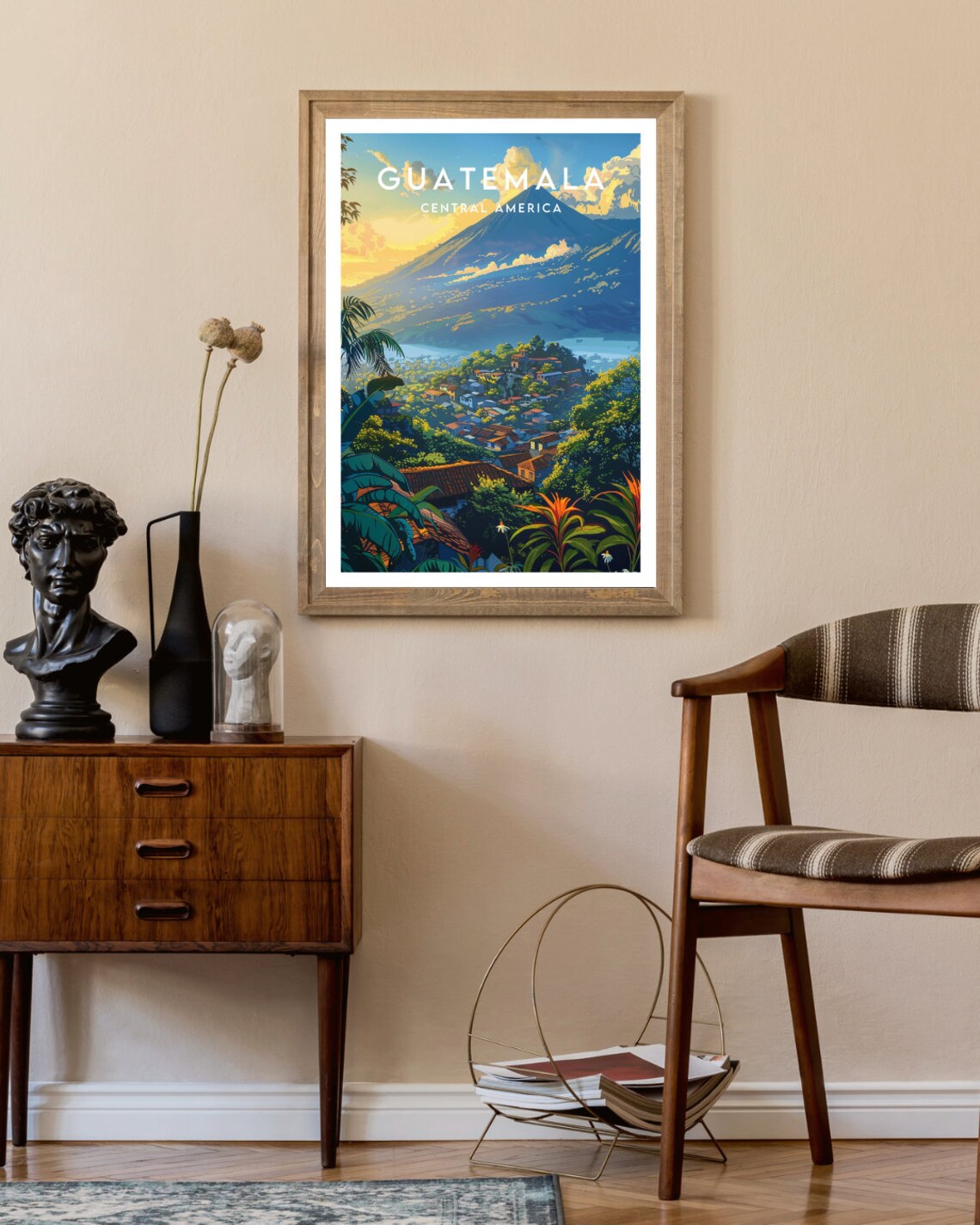 Guatemala Travel Poster, Central America Wall Art - Image 2