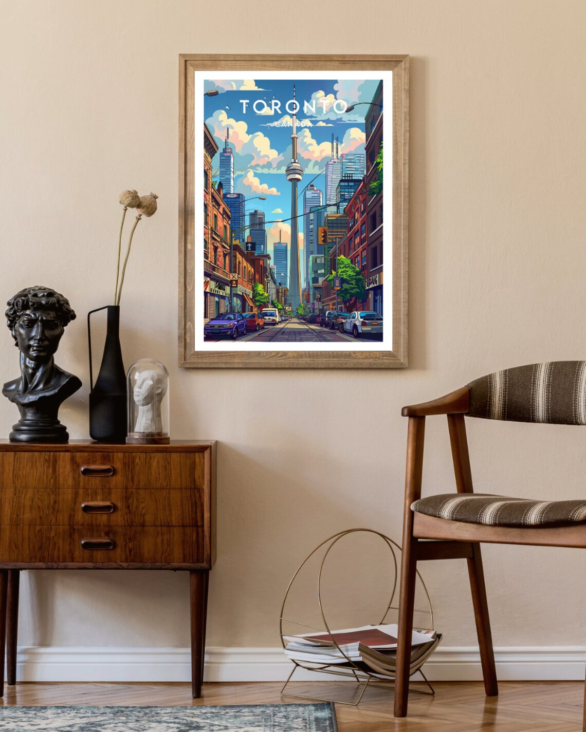 Toronto Travel Poster, Canada Place Wall Art Print - Image 2
