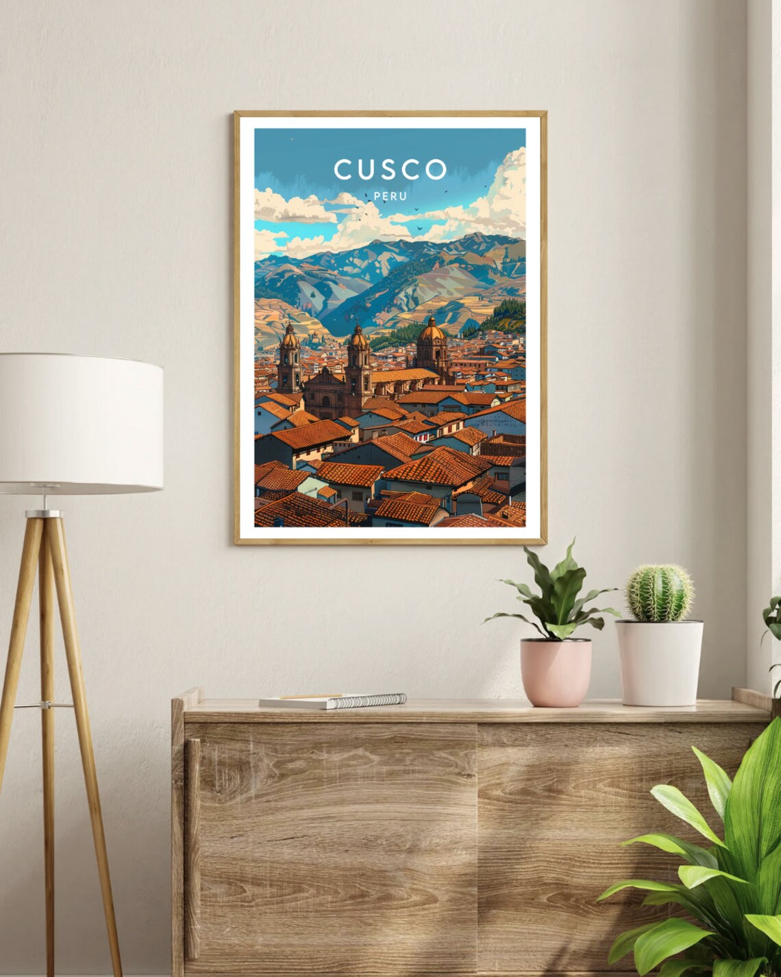 Cusco Travel Poster, Peru South America Art Print - Image 3