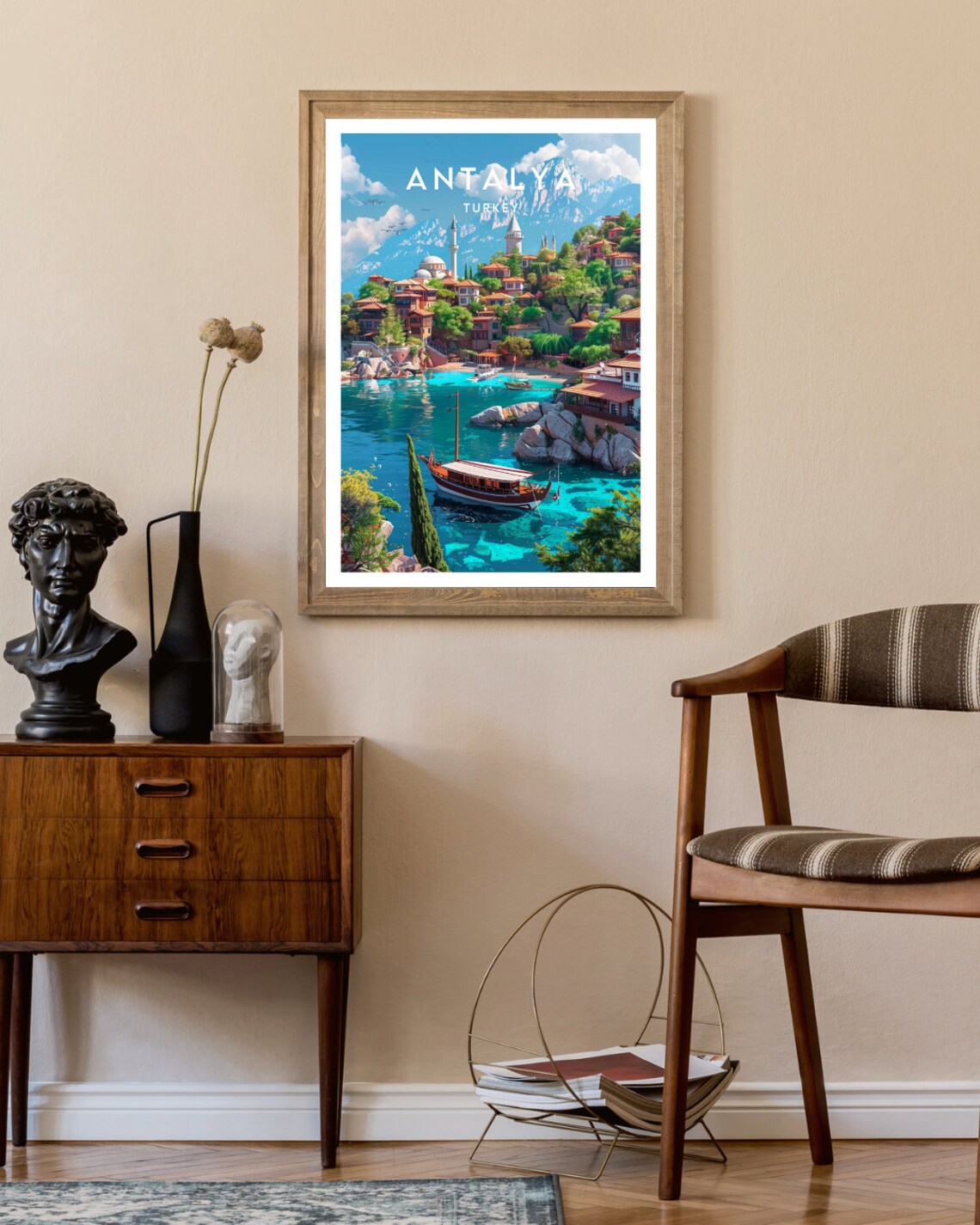 Antalya Turkey Travel Wall Art Print - Image 2