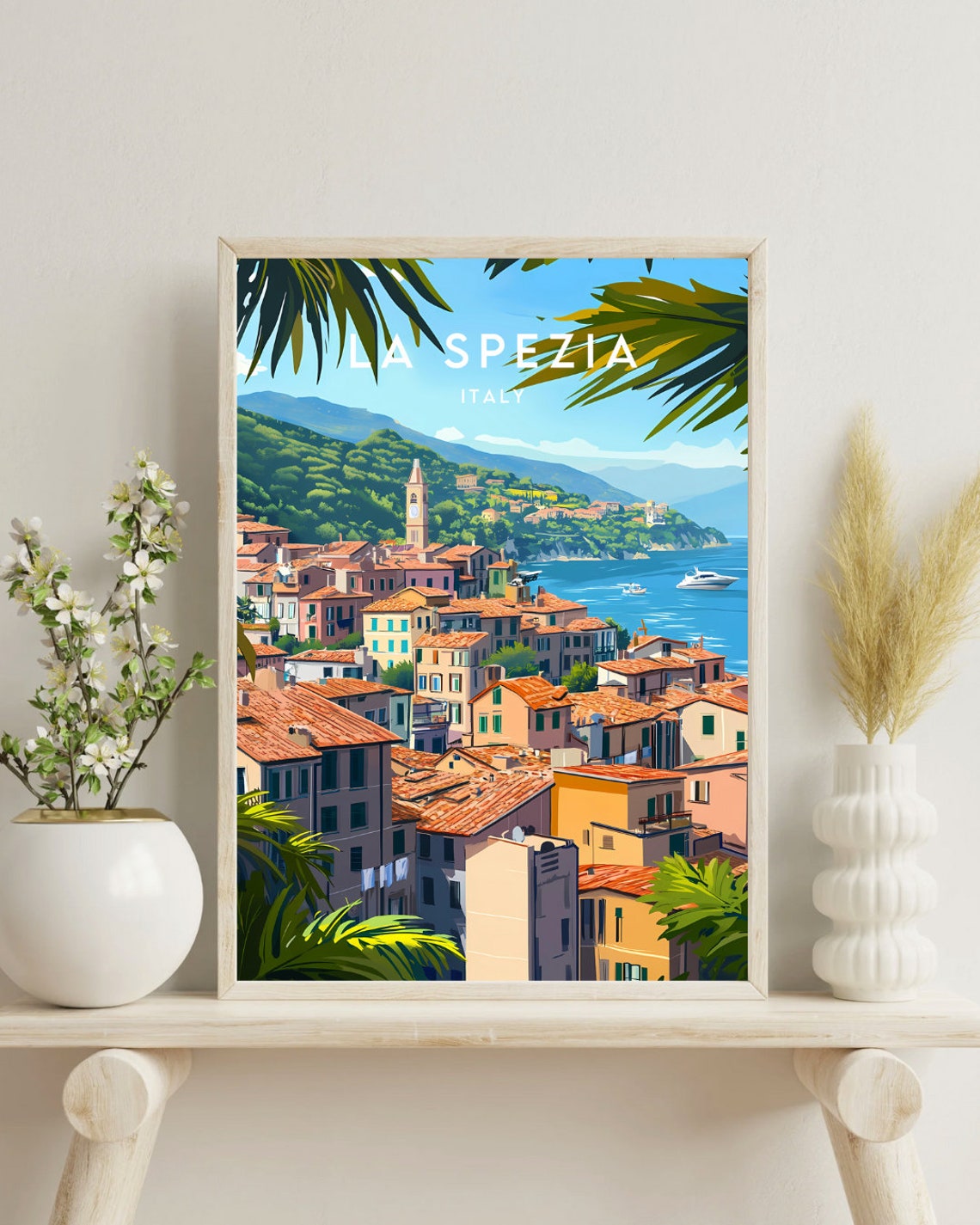 La Spezia Travel Print Italy La Spezia Poster Italy Poster Travel Wall Art Italy Print Poster Italy Europe La Spezia Art Italian - Image 4