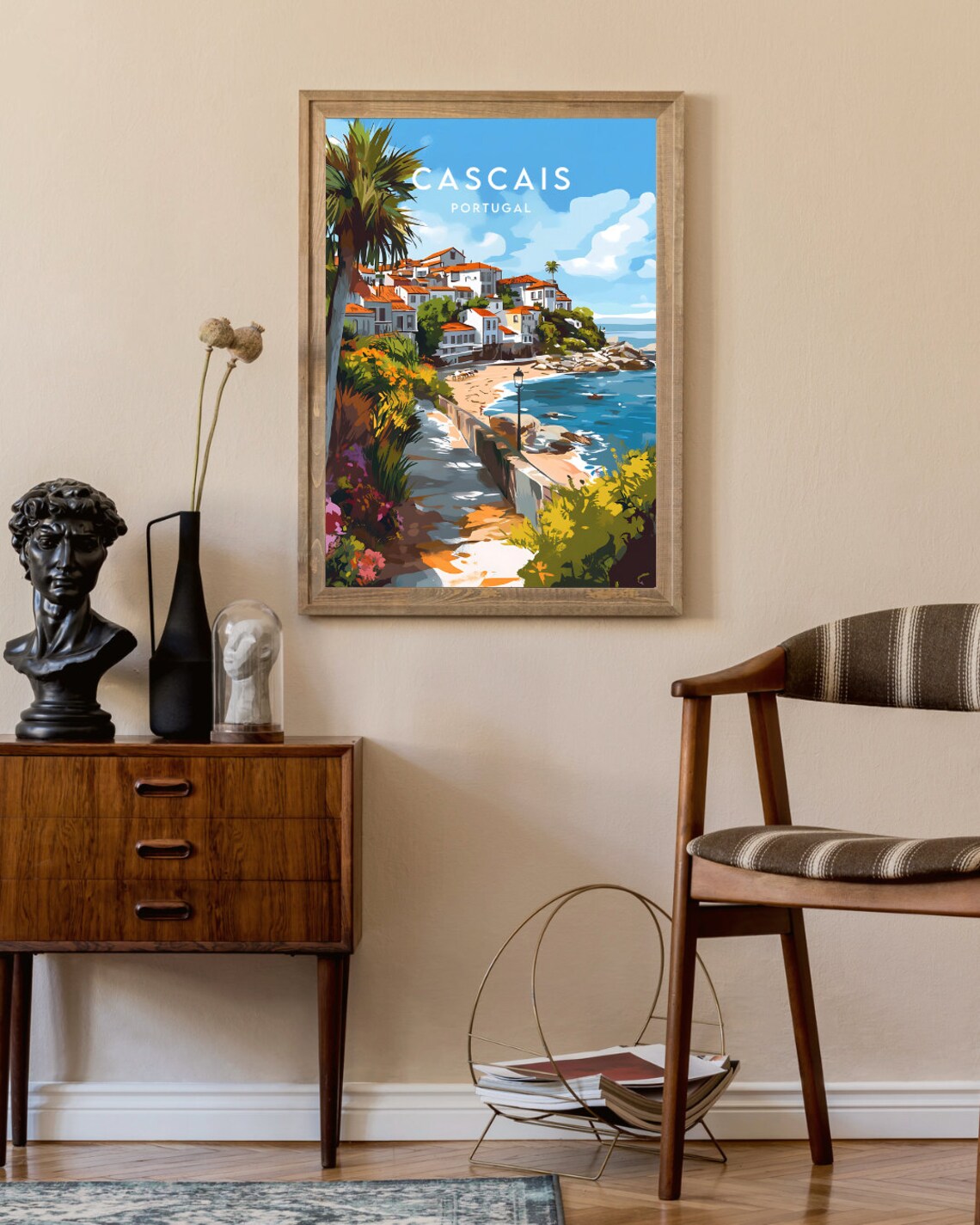 Cascais Portugal Travel Poster - Image 2