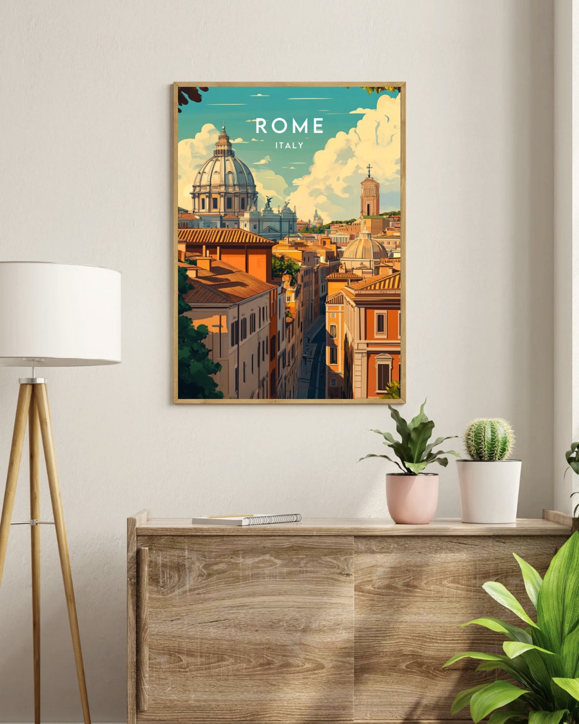 Rome Travel Print Italy Rome Poster Italy Poster Travel Wall Art Italy Print Poster Italy Europe Rome Italy Wall Art Colosseum - Image 3
