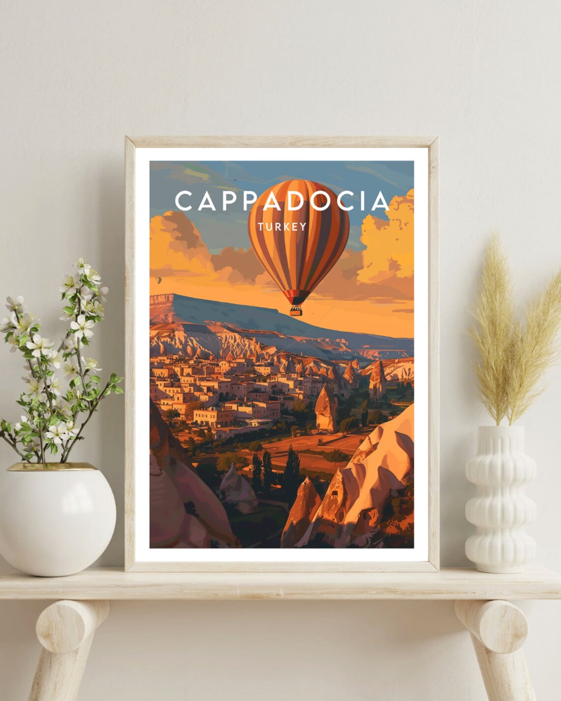 Cappadocia Travel Poster, Turkey Travel Print - Image 4