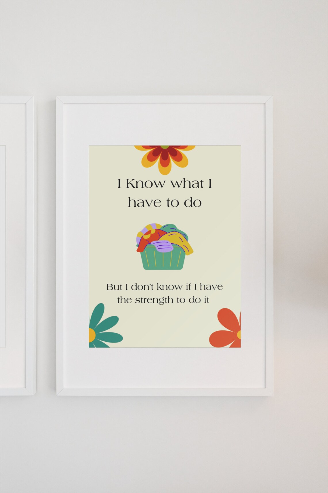 ADHD Mental Health Poster, Office Decor Art Print