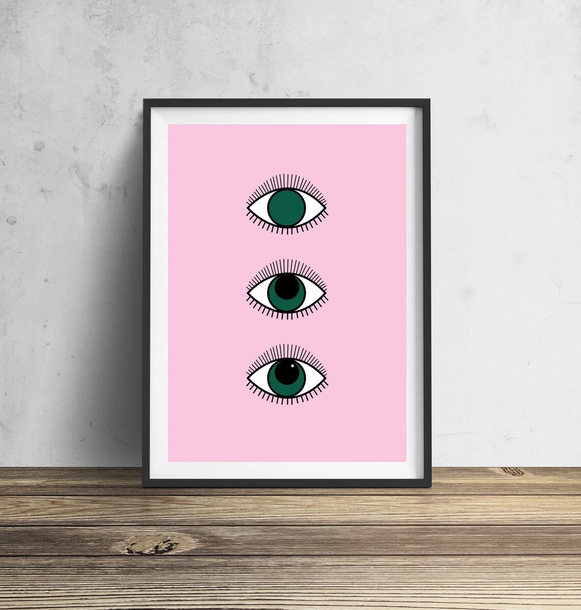 Magical Eye Boho Wall Art Print, Beauty Decor