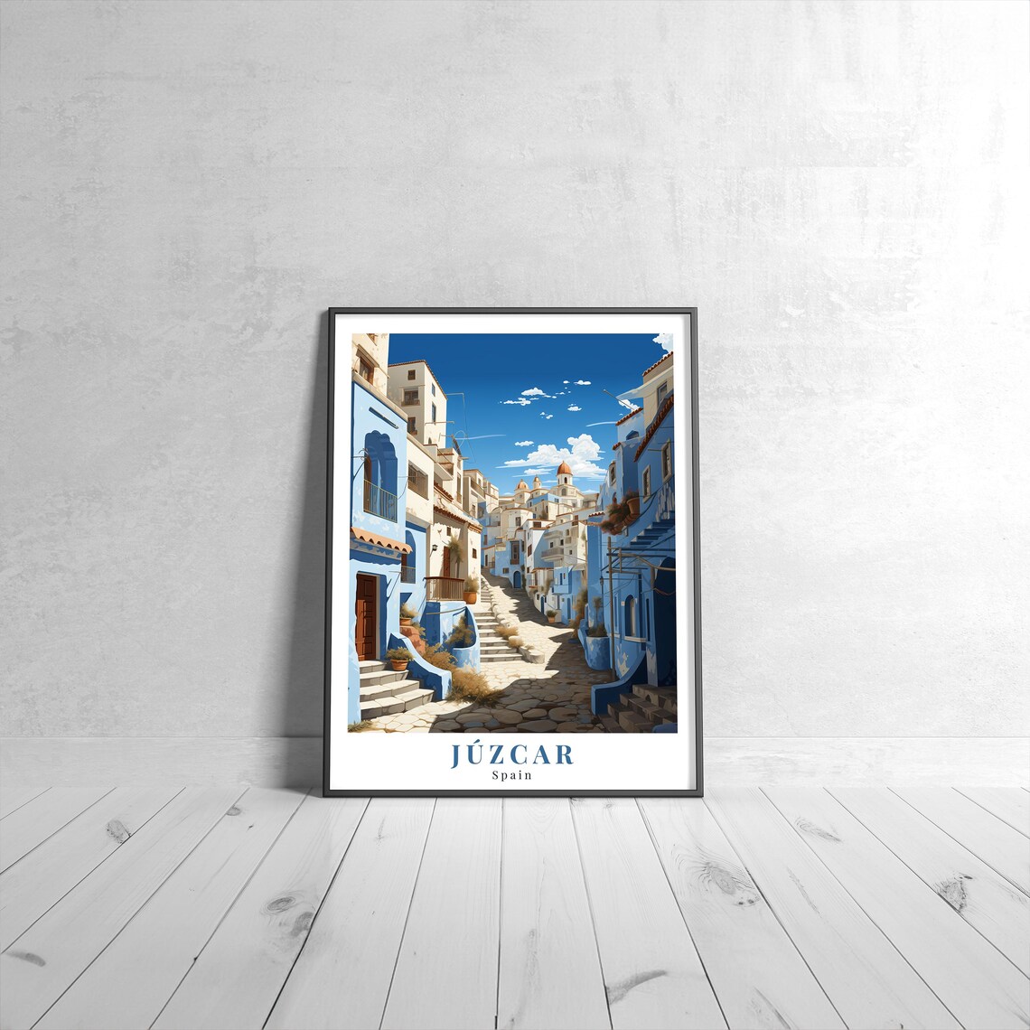 Jzcar Vintage Travel Poster, Retro Spain