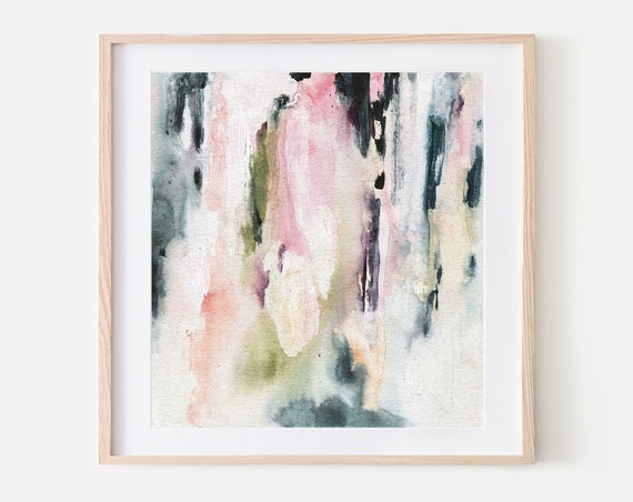 Large Square Print Abstract Art Square Wall Art Neutral Wall Art Modern Art Print Instant Abstract Wall Art Statement Art