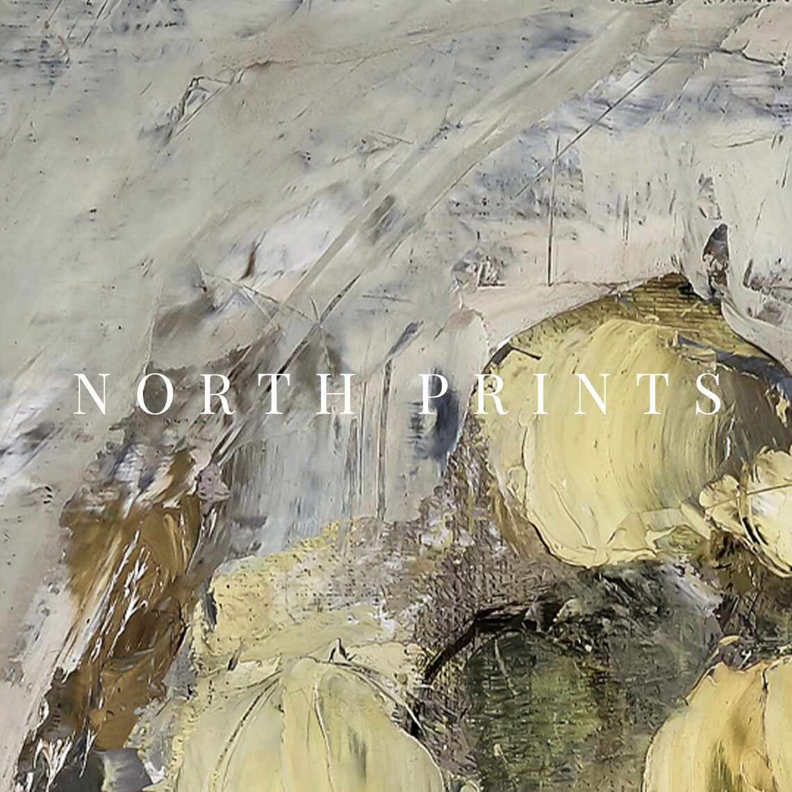 Vintage Moody Botanical Abstract Art Print - Image 3