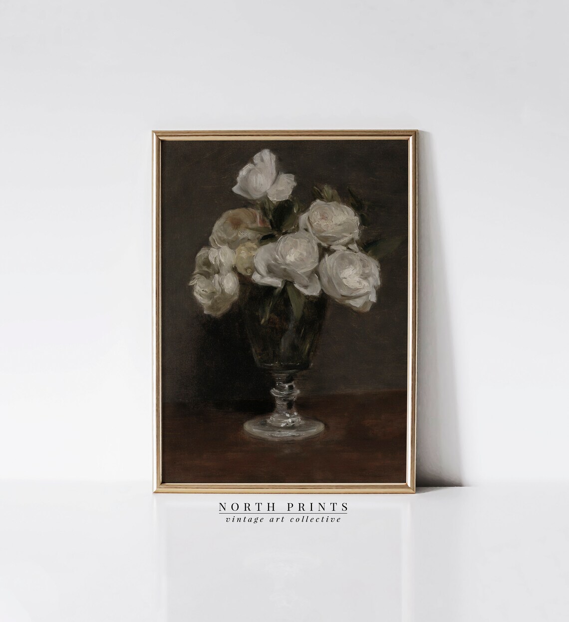 Still Life Roses Vintage Botanical Art Print - Image 4