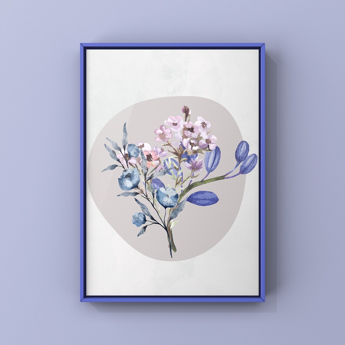 Watercolor Wildflower Prints, Modern Botanical Decor - Image 3