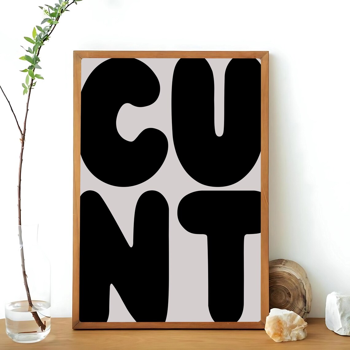 CNT Funny Typography Poster, Sarcastic Saying - Image 3