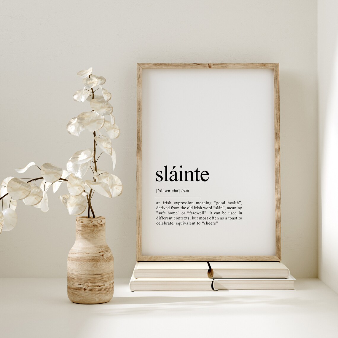Sláinte St. Patrick's Day Art Print, Ireland Decor - Image 2
