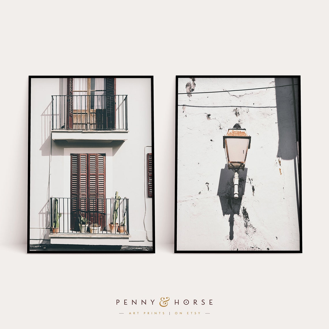 Architecture Detail Print Set Wall Art Photography Balcony Print Set Wall Decor Mediterranean Decor