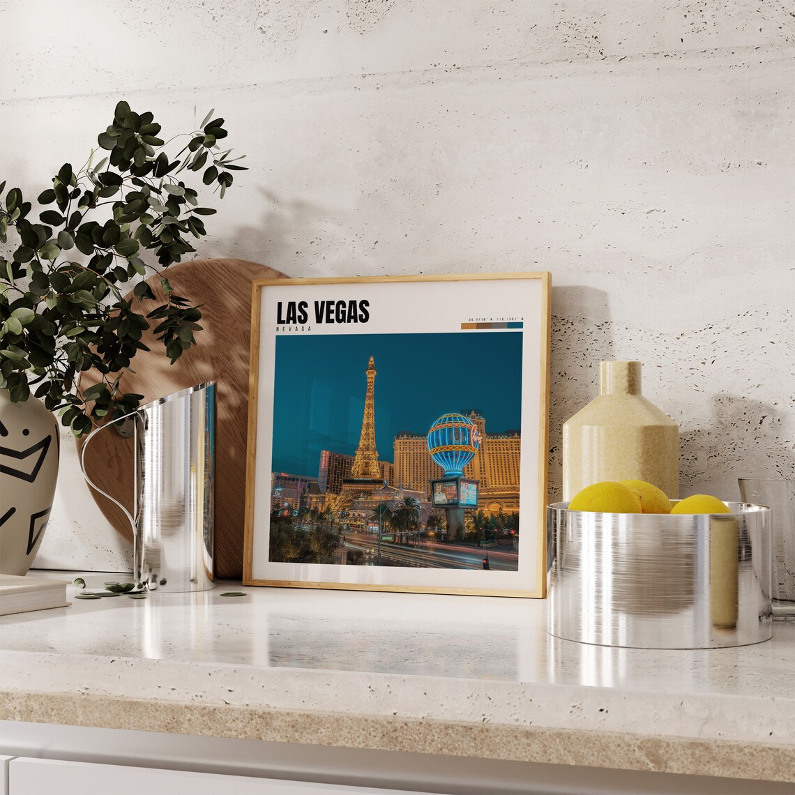 Las Vegas, Nevada Travel Poster, City Decor Print - Image 4