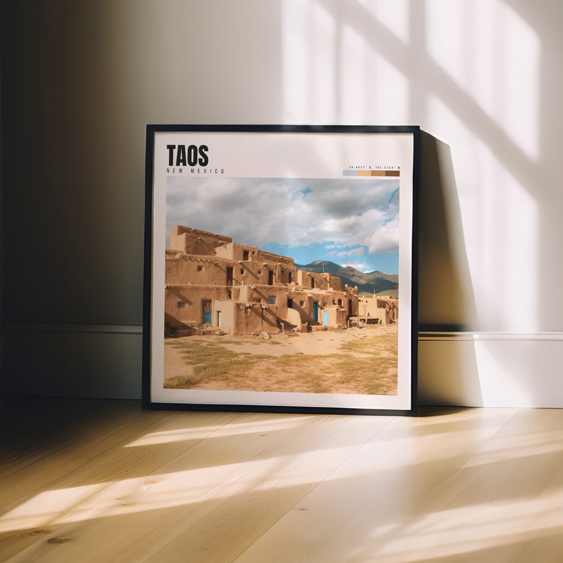 Taos Print Taos New Mexico Wall Art Taos Photography Taos Poster Taos Artwork Taos Decor Taos Nm Gift P 166 - Image 3
