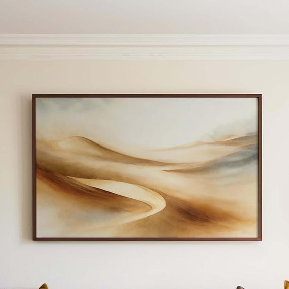 Nature Gift Dunes Wall Art Print Sand Desert Home Decor Housewarming New Family Minimalist
